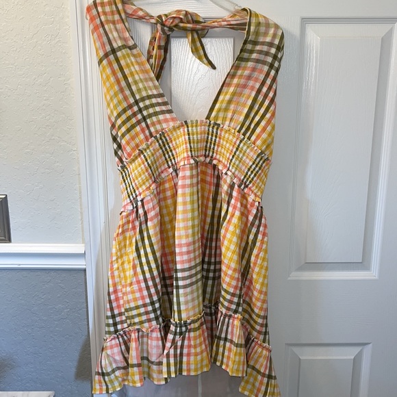 Aerie Spring Fling Halter Dress - Picture 6 of 12